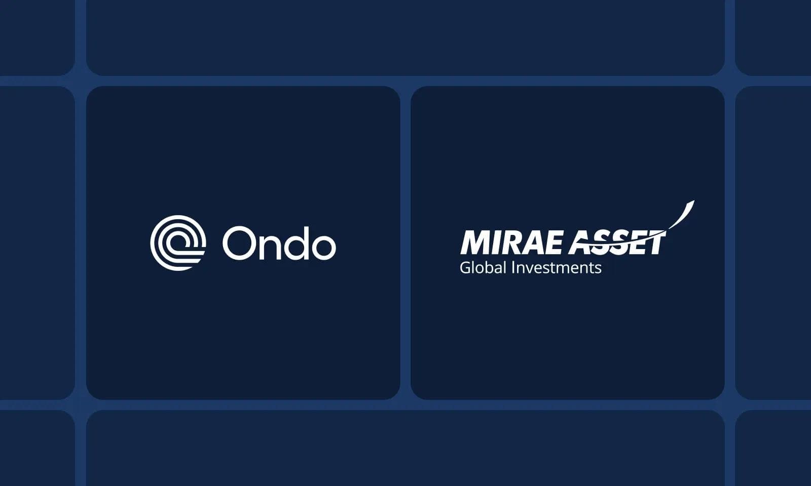 Ondo Partners With Mirae Asset to Tokenize Its Global X ETF Lineup
